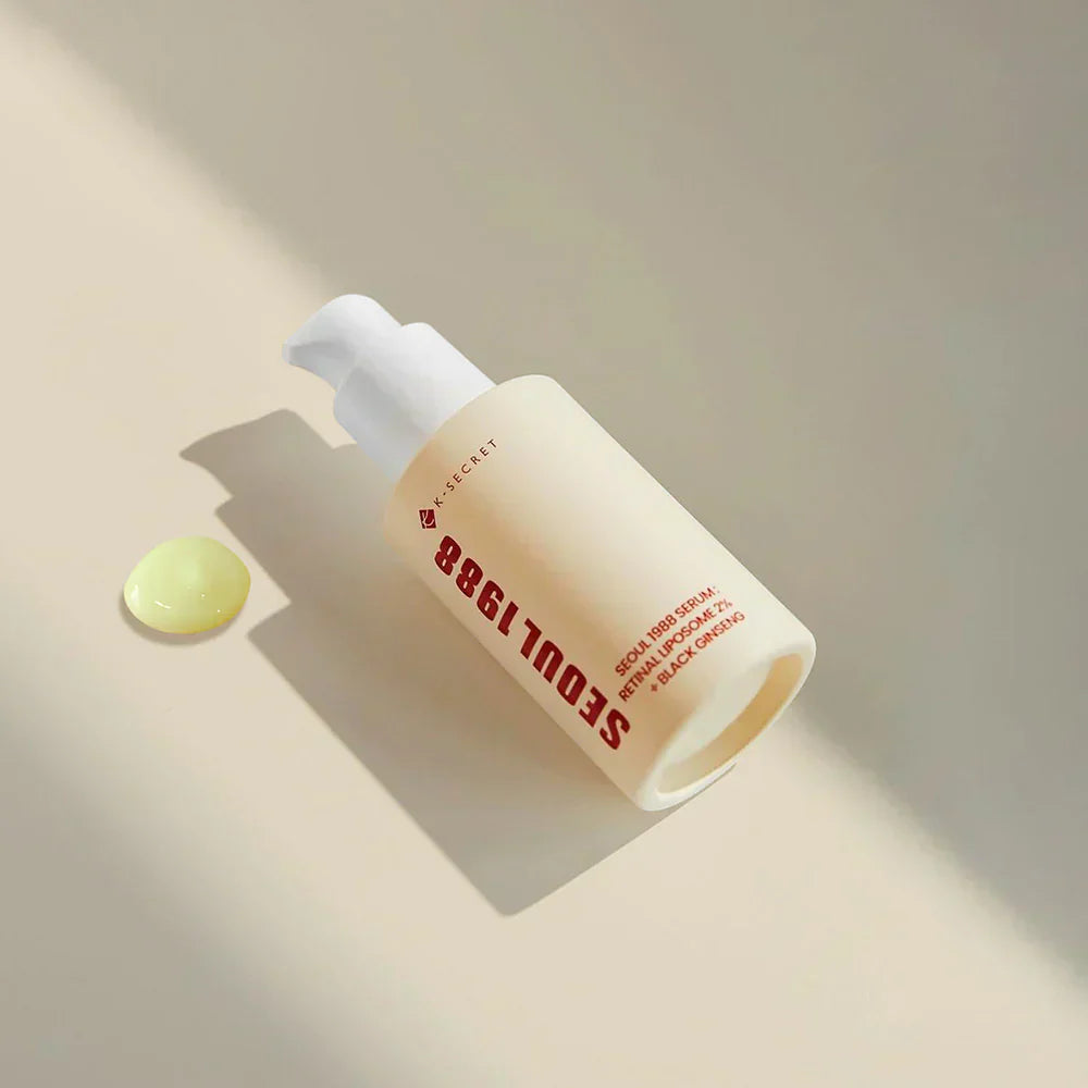 K-Secret Seoul 1988 Serum Retinal + Liposome 2% Black Ginseng: Your Go-To Anti-Aging Powerhouse