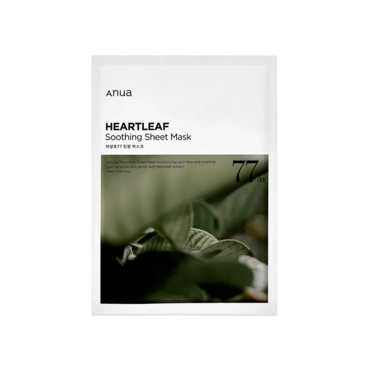 Anua Heartleaf 77% Soothing Sheet Mask 25ml