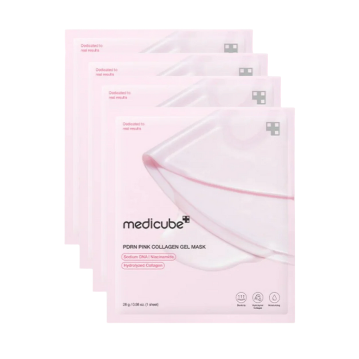 Medicube PDRN Pink Collagen Gel Mask 4 Sheets