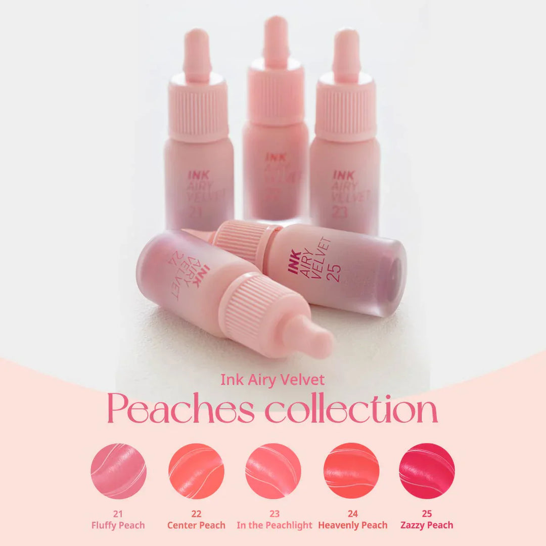 Peripera Ink Airy Velvet Peach Series 023