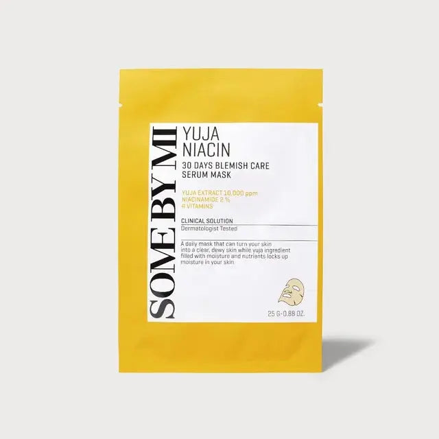 SOME BY MI Yuja Niacin 30 Days Blemish Care Serum Mask