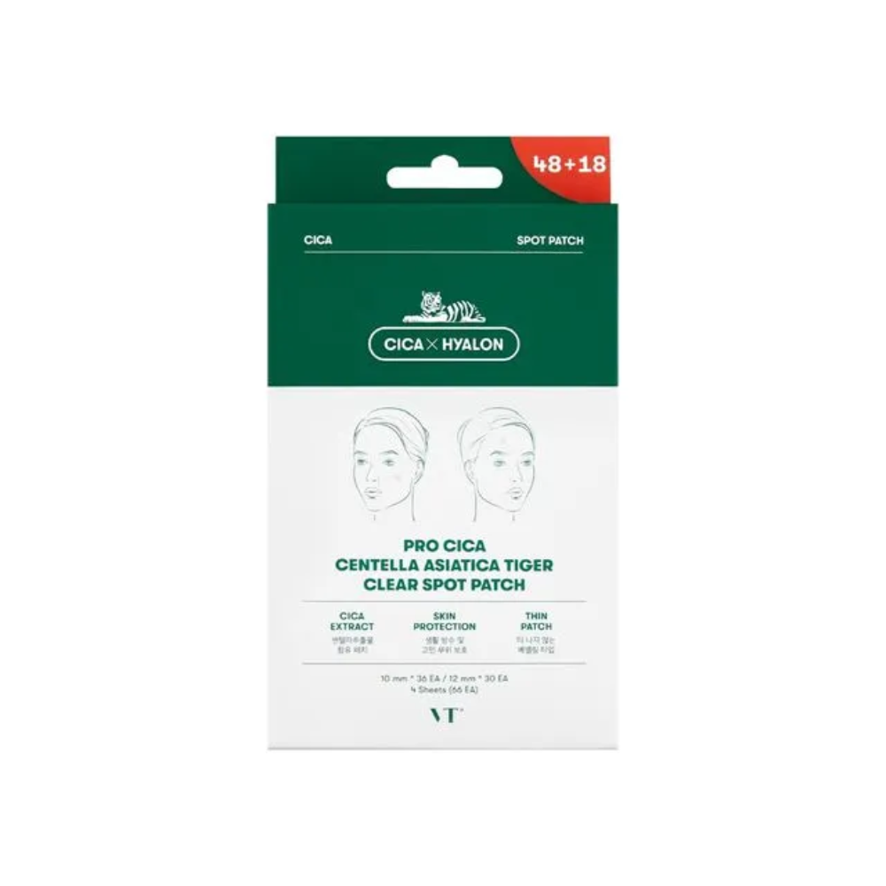 VT Pro Cica Tiger Clear Spot Patch packaging