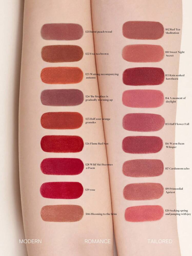 JOOCYEE Matte Muddy Rouge