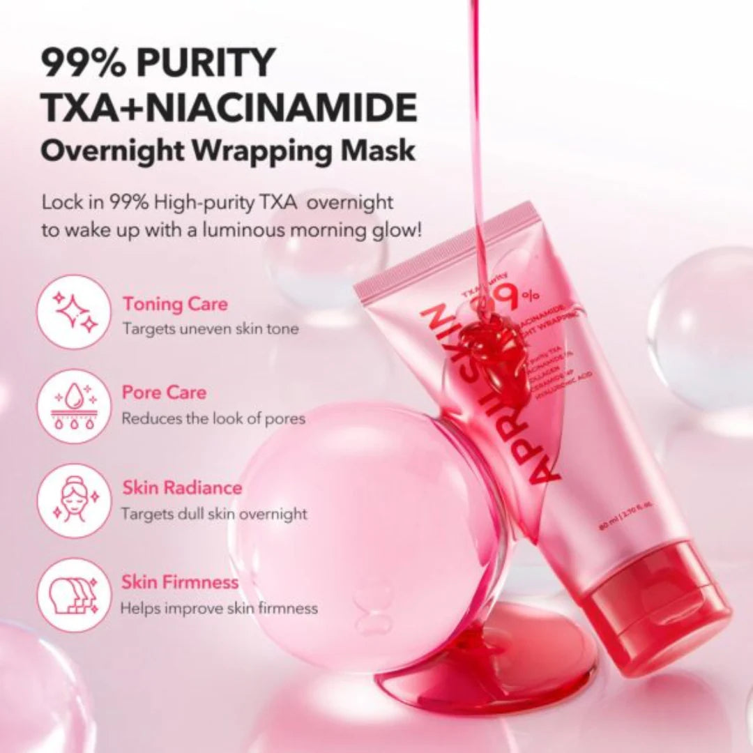 APRILSKIN TXA Niacinamide 99 Night Wrapping Mask