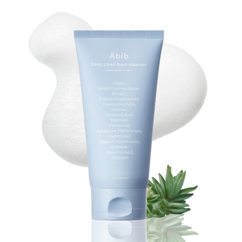 Abib Deep Clean Foam Cleanser Sedum Hyaluron Foam
