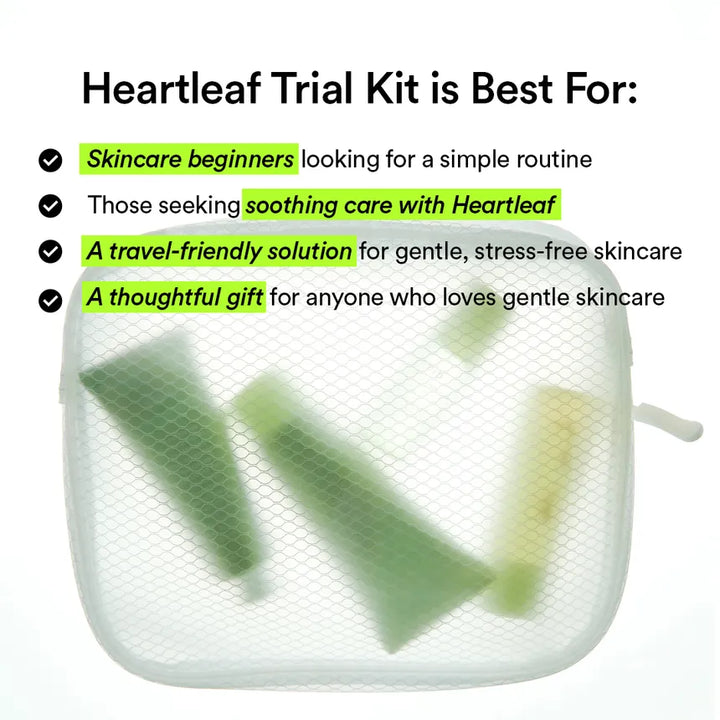 Abib Heartleaf Calming Trial Kit (4 items)