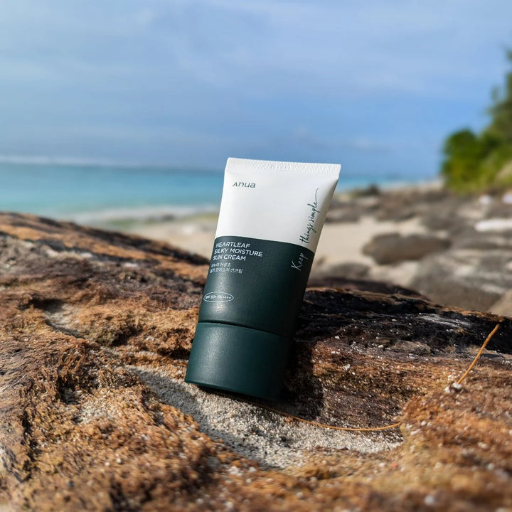 Anua Heartleaf Silky Moisture Sun Cream
