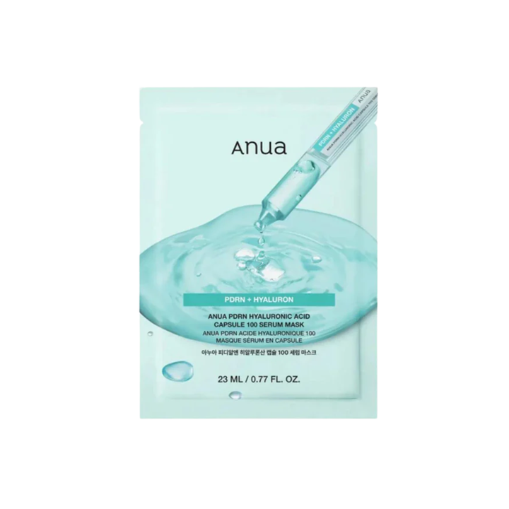 Anua PDRN Hyaluronic Acid Capsule 100 Serum Mask Sheet