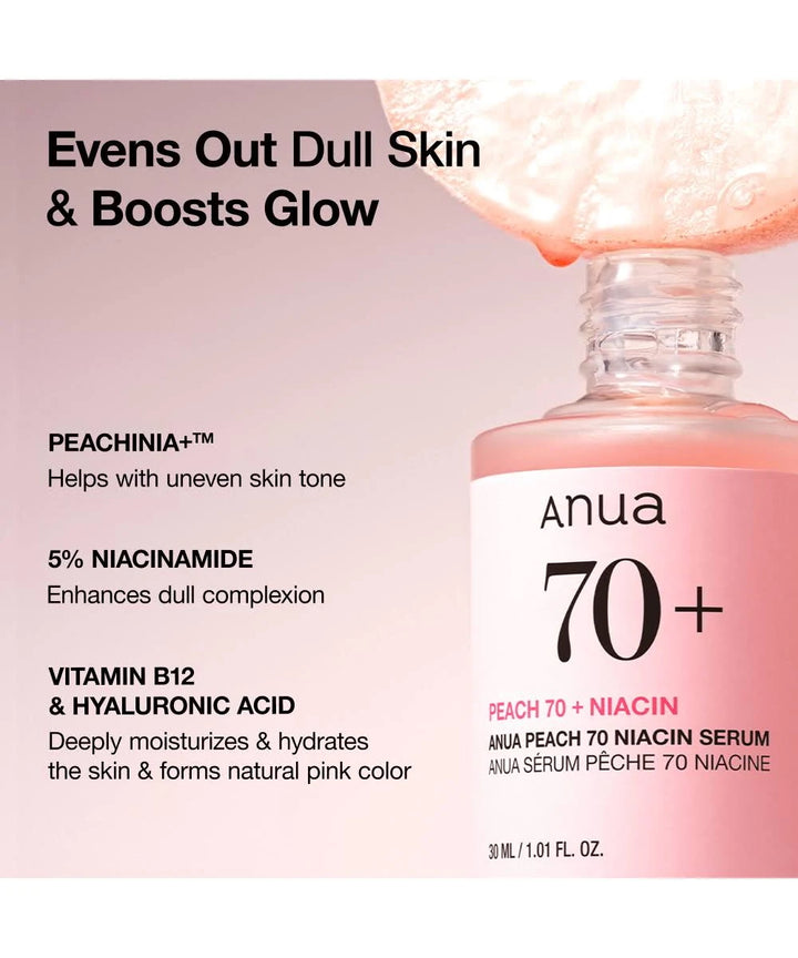 Anua Peach 70 Niacin Serum 30ml