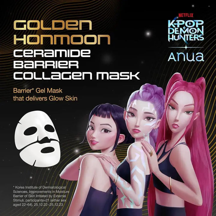 Anua Kpop Demon Hunters Ceramide Barrier Collagen Mask Anua