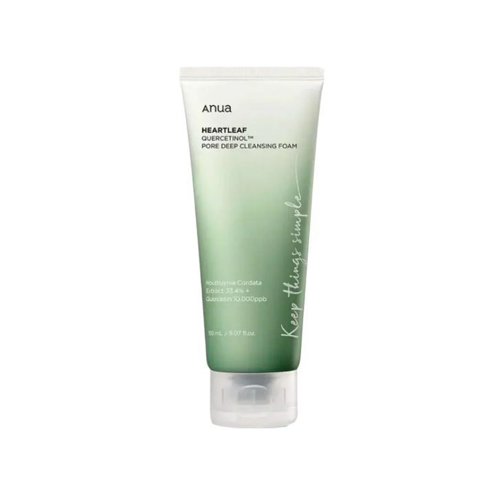 ANUA Heartleaf Quercetinol Pore Deep Cleansing Foam
