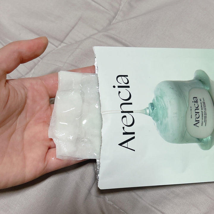 Arencia Holy Hyssop Mask Sheet