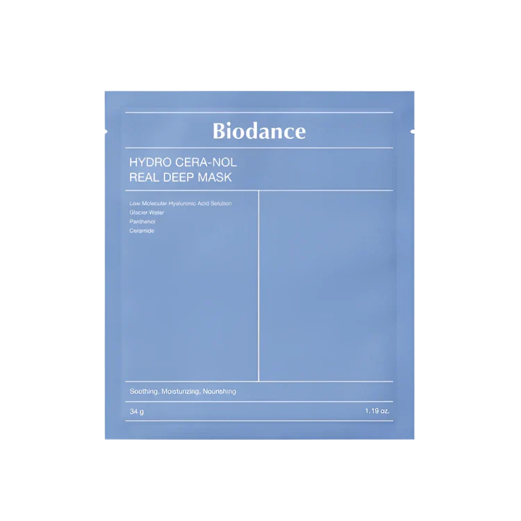 Biodance Hydro Cera-Nol Real Deep Mask 4 sheets