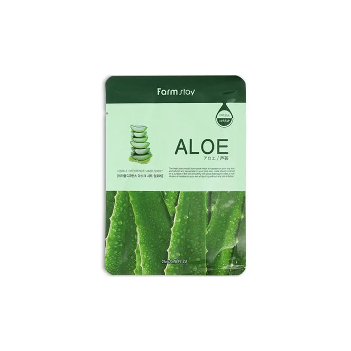 Farmstay Visible Difference Mask Sheet Aloe
