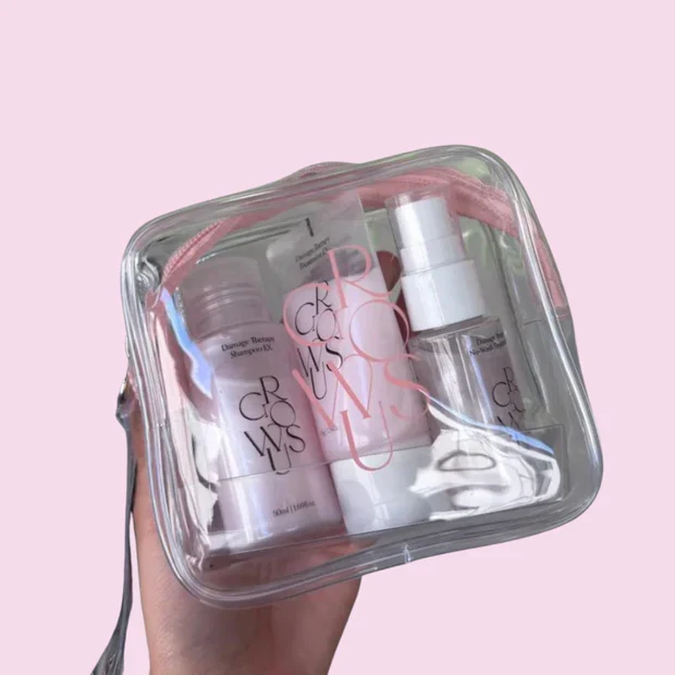 GROWUS Damage Therapy Travel Kit (Shampoo 50ml +Treatment 45g+No wash treatment)