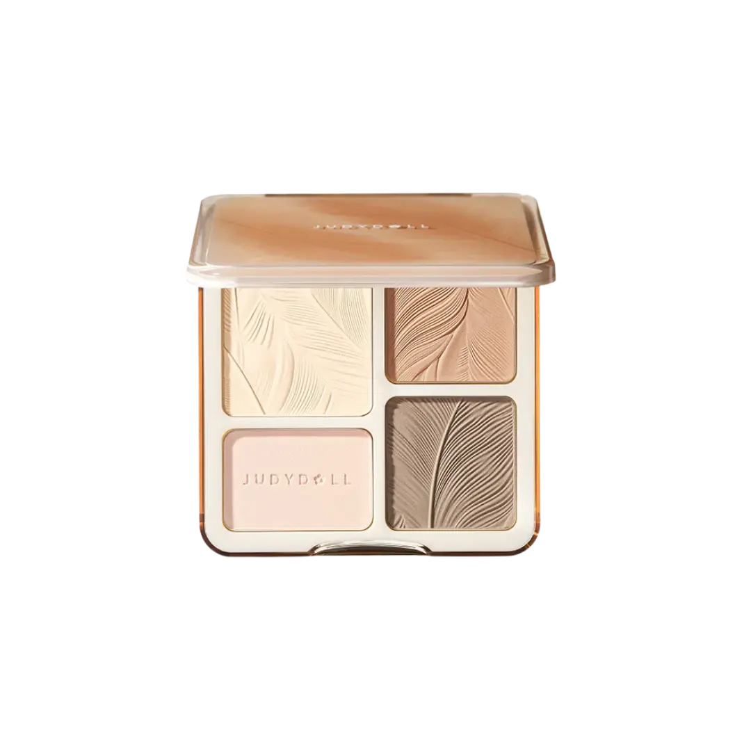 Judydoll 2 in 1 Highlighter Contour Palette