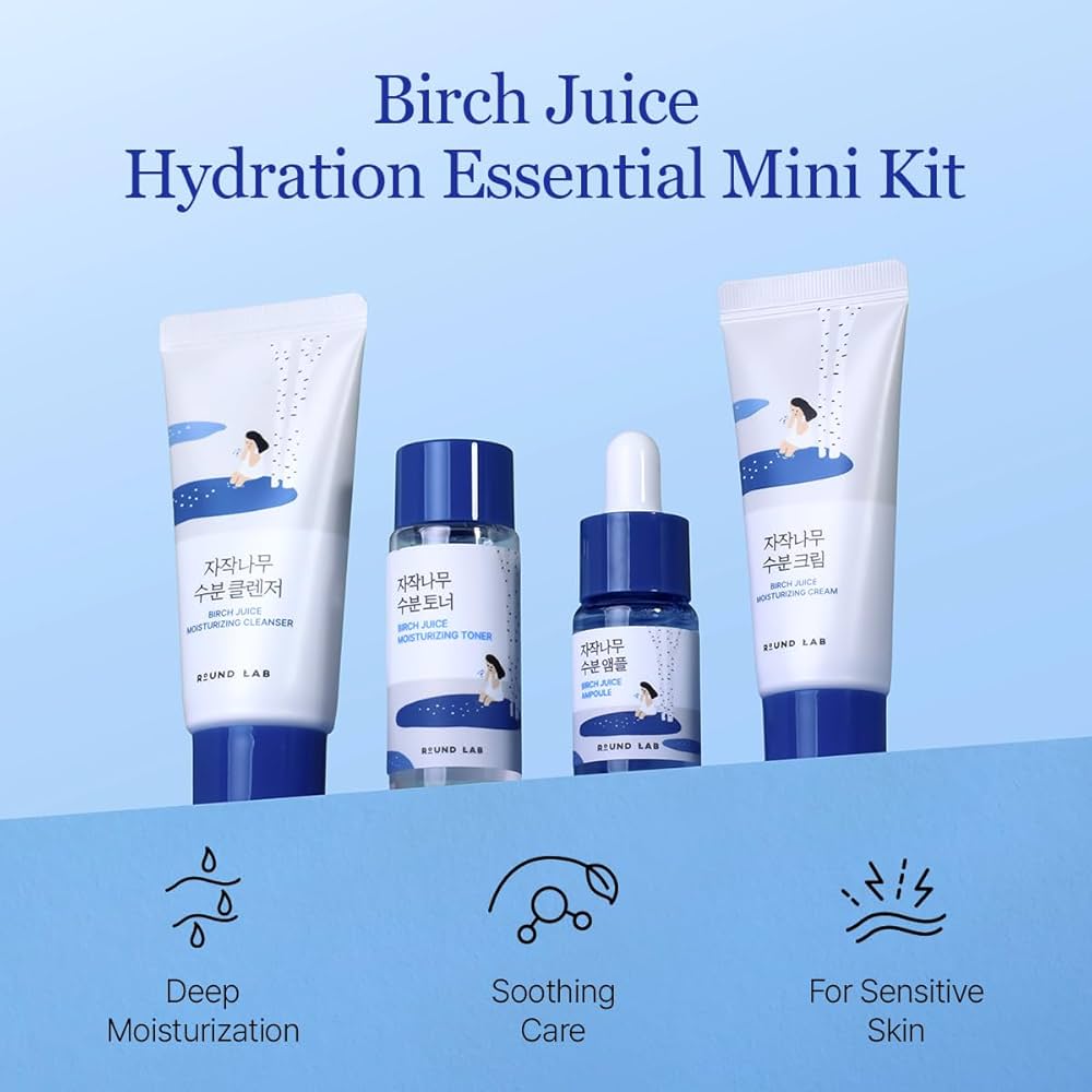 ROUND LAB Birch Juice Trial Kit (4 items)