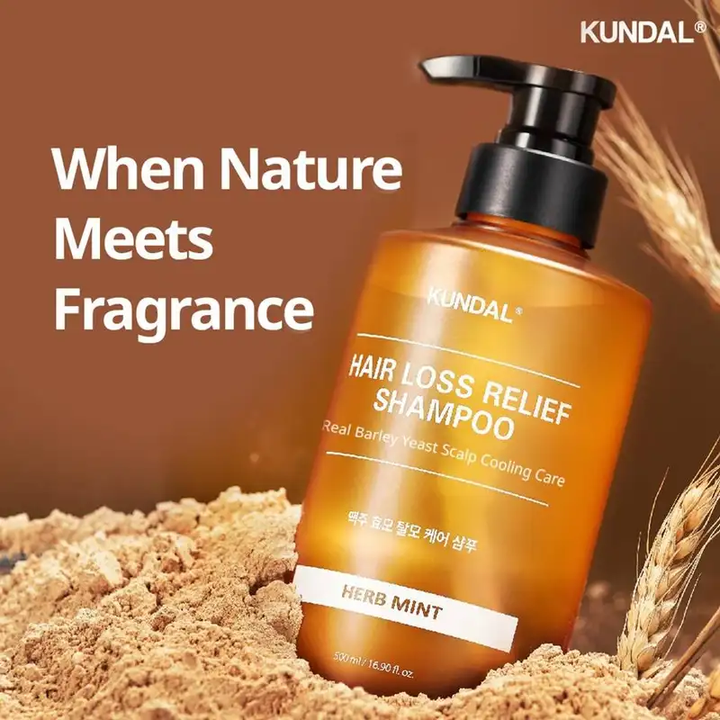KUNDAL Beer Yeast Hair Loss Relief Shampoo