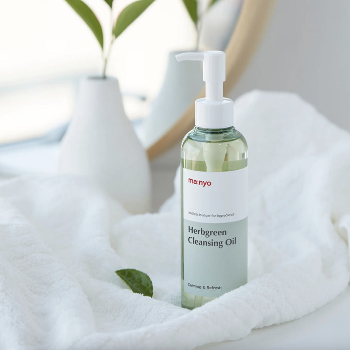 Manyo Herb Green Cleansing Oil