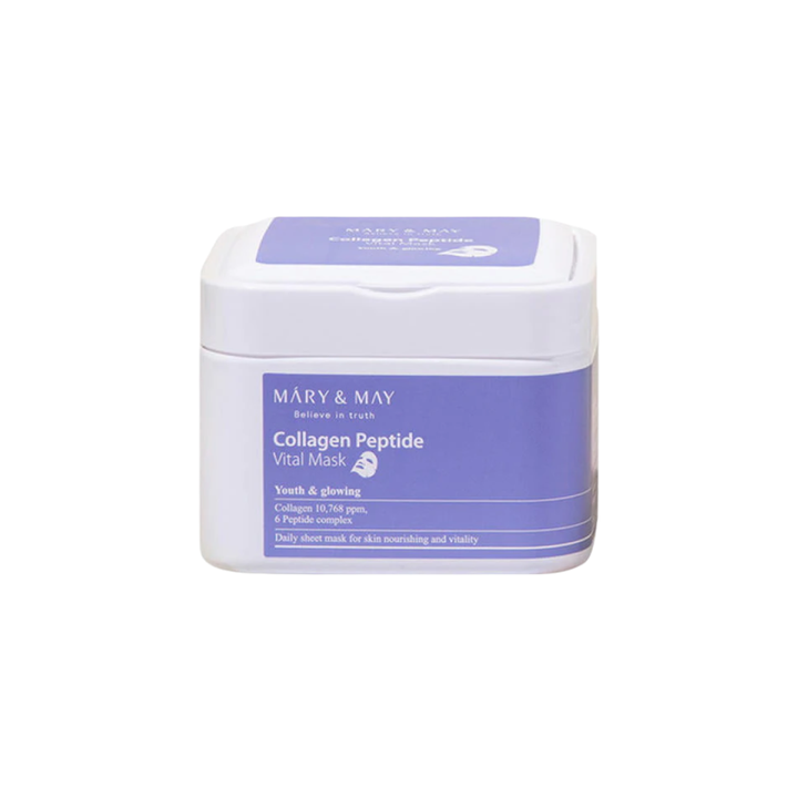 Mary&May Collagen Peptide Vital Mask (30 sheets)