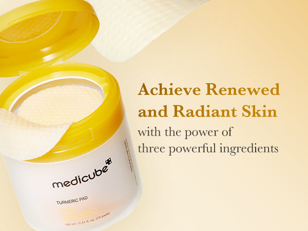 medicube Kojic Acid Turmeric Pad