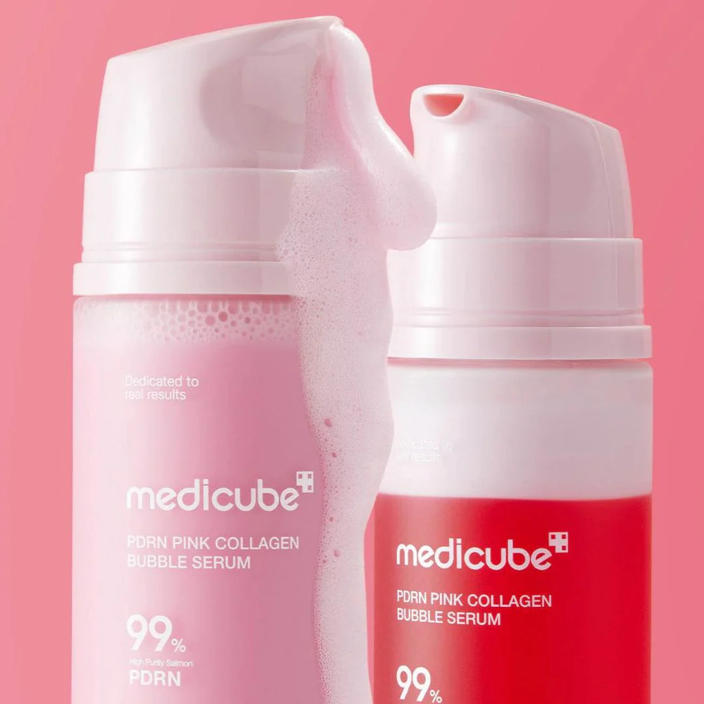 Medicube PDRN Pink Collagen Bubble Serum