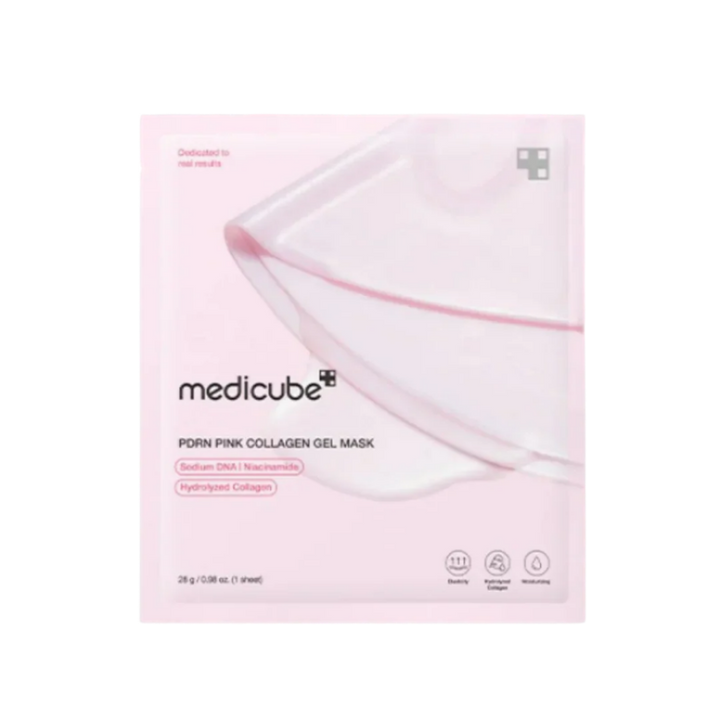 Medicube PDRN Pink Collagen Gel Mask 4 Sheets