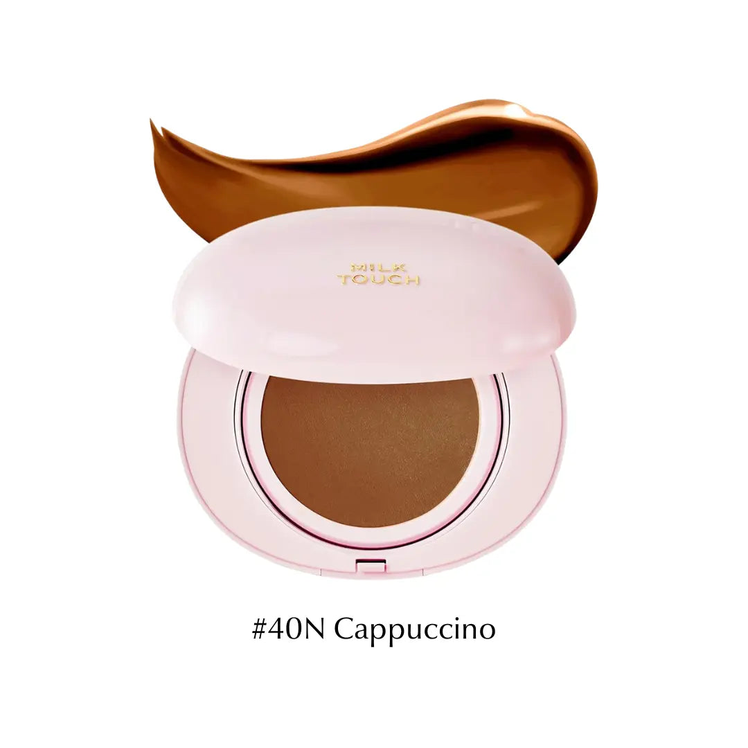 Milk Touch - All-day Skin Fit Milky Glow Cushion #40N Cappuccino - Seouléa