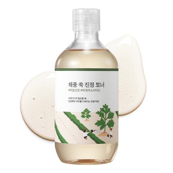 ROUND LAB Mugwort Calming Toner 300ml bottle product photo