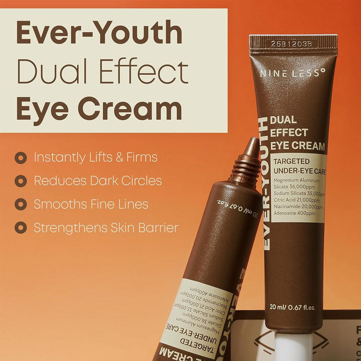 NINELESS Ever-Youth Dual Effect Eye Cream benefits