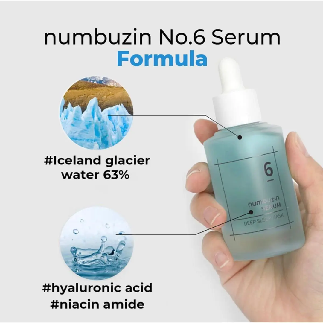 numbuzin No.6 Deep Sleep Mask Serum