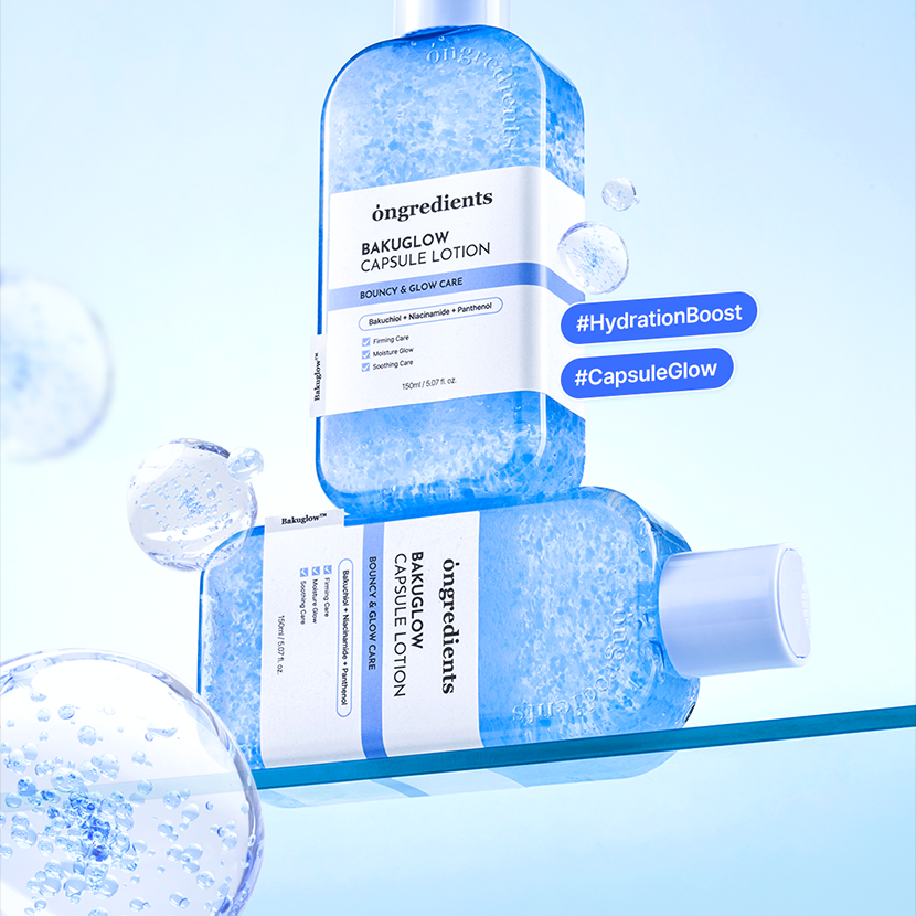 Ongredients m Bakuglow Capsule Lotion