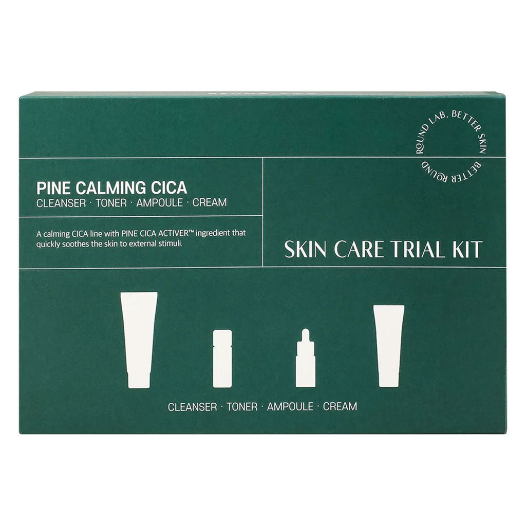 Round Lab Pine Calming Cica Trial Kit