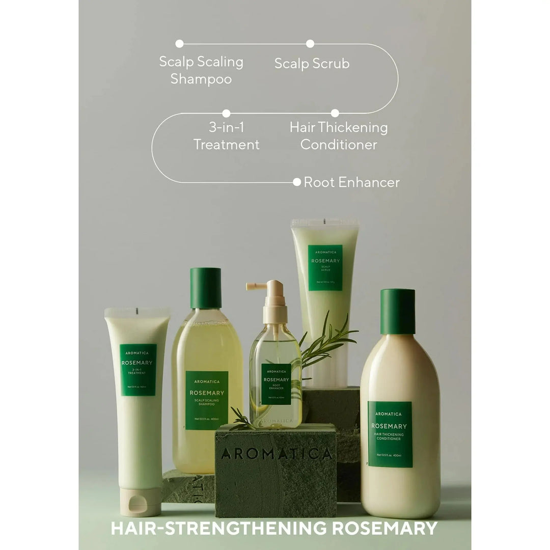 AROMATICA Rosemary Hair Thickening Conditioner (180ml) AROMATICA