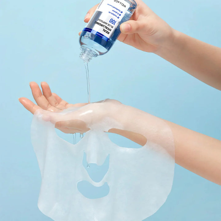 WELLAGE Real Hyaluronic Blue 100 Ampoule