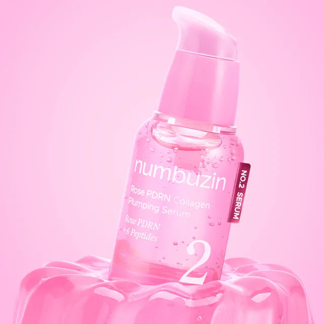Numbuzin No.2 Rose PDRN Collagen Plumping Serum