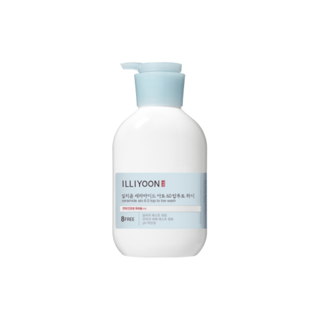 ILLIYOON Ceramide Ato 6.0 Top to Toe Wash 500ml - bottle on white background