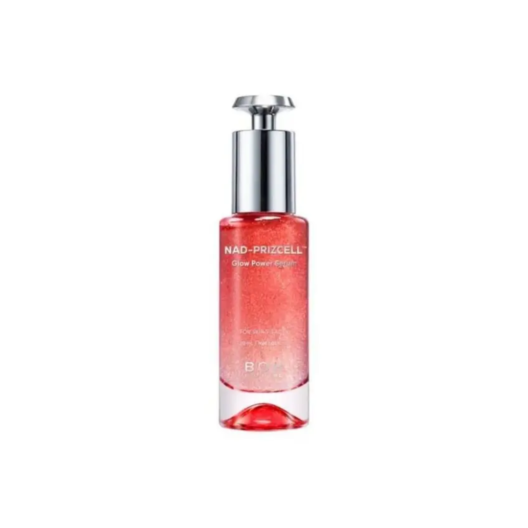 BIOHEAL BOH NAD-Prizcell Glow Power Serum 30ml - pump bottle on white background