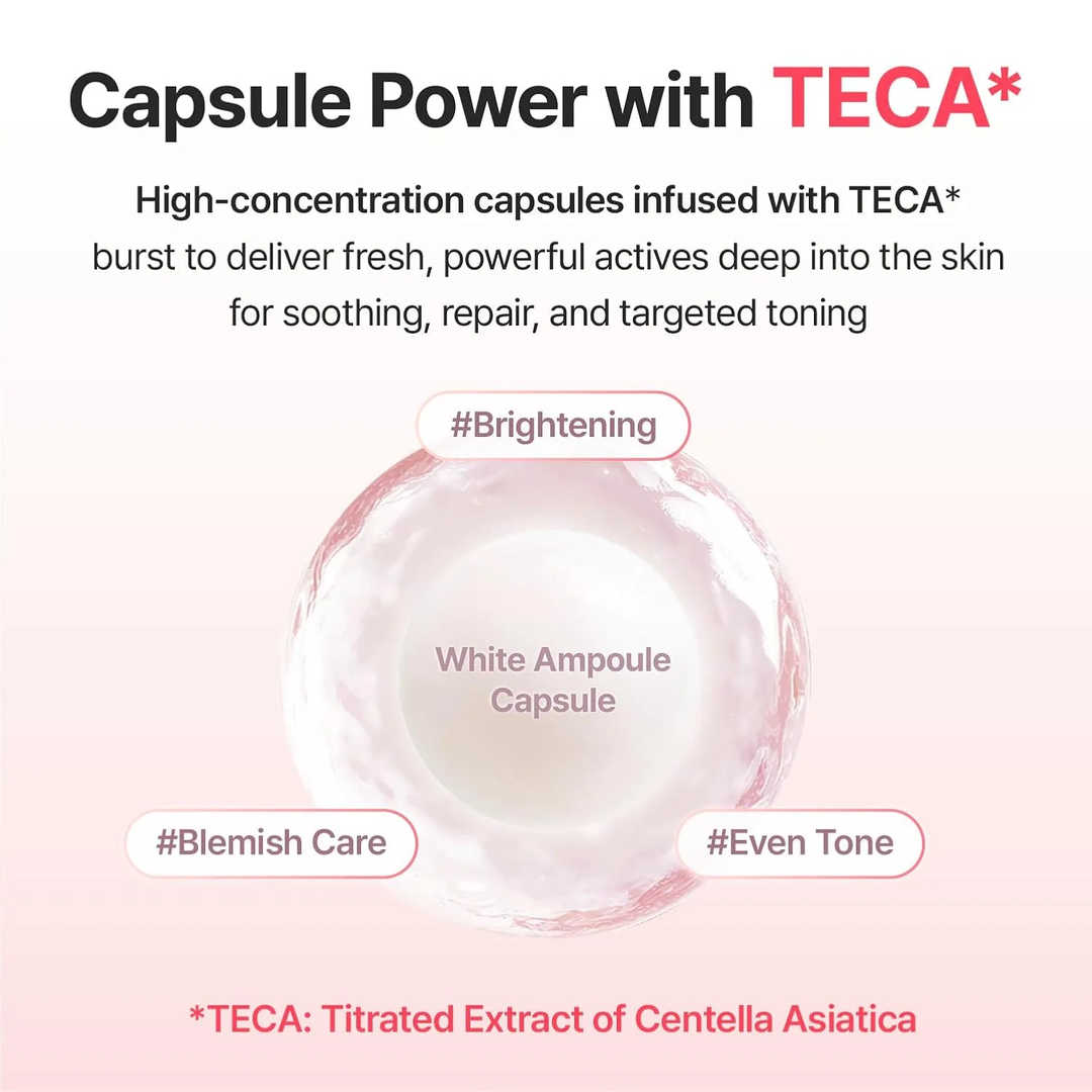 CENTELLIAN24 Madeca Mela Capture Ampoule Capsule Cream capsule power with TECA white ampoule capsule