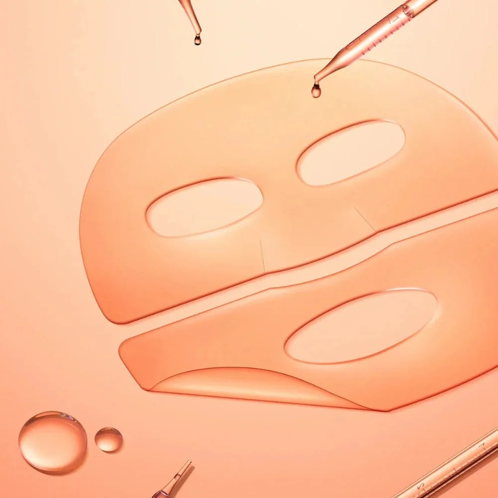 CENTELLIAN24 Madeca Lab PDRN Skin Tightening Glow Gel Mask hydrogel sheet texture with essence droppers