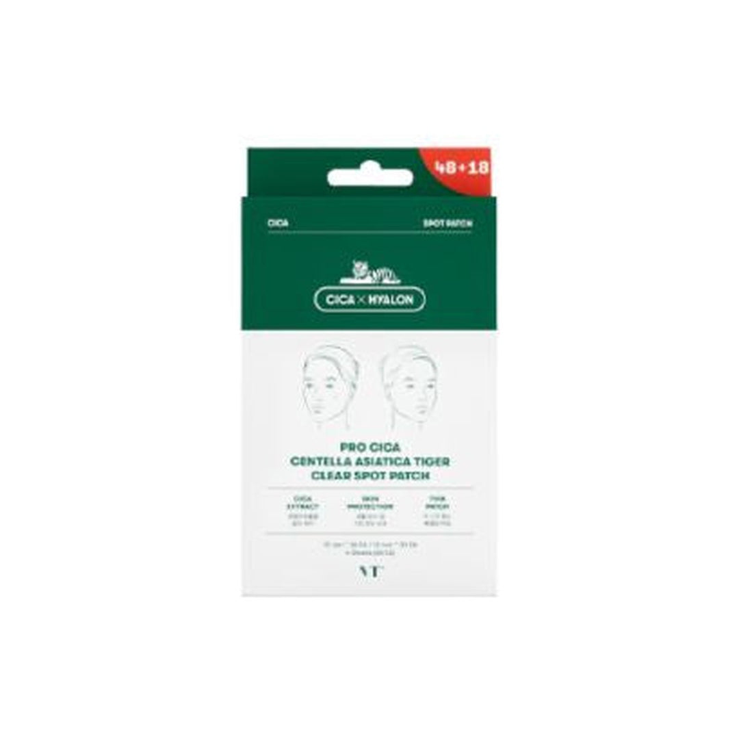 VT Pro Cica Centella Asiatica Tiger Clear Spot Patch – hero product photo on white background