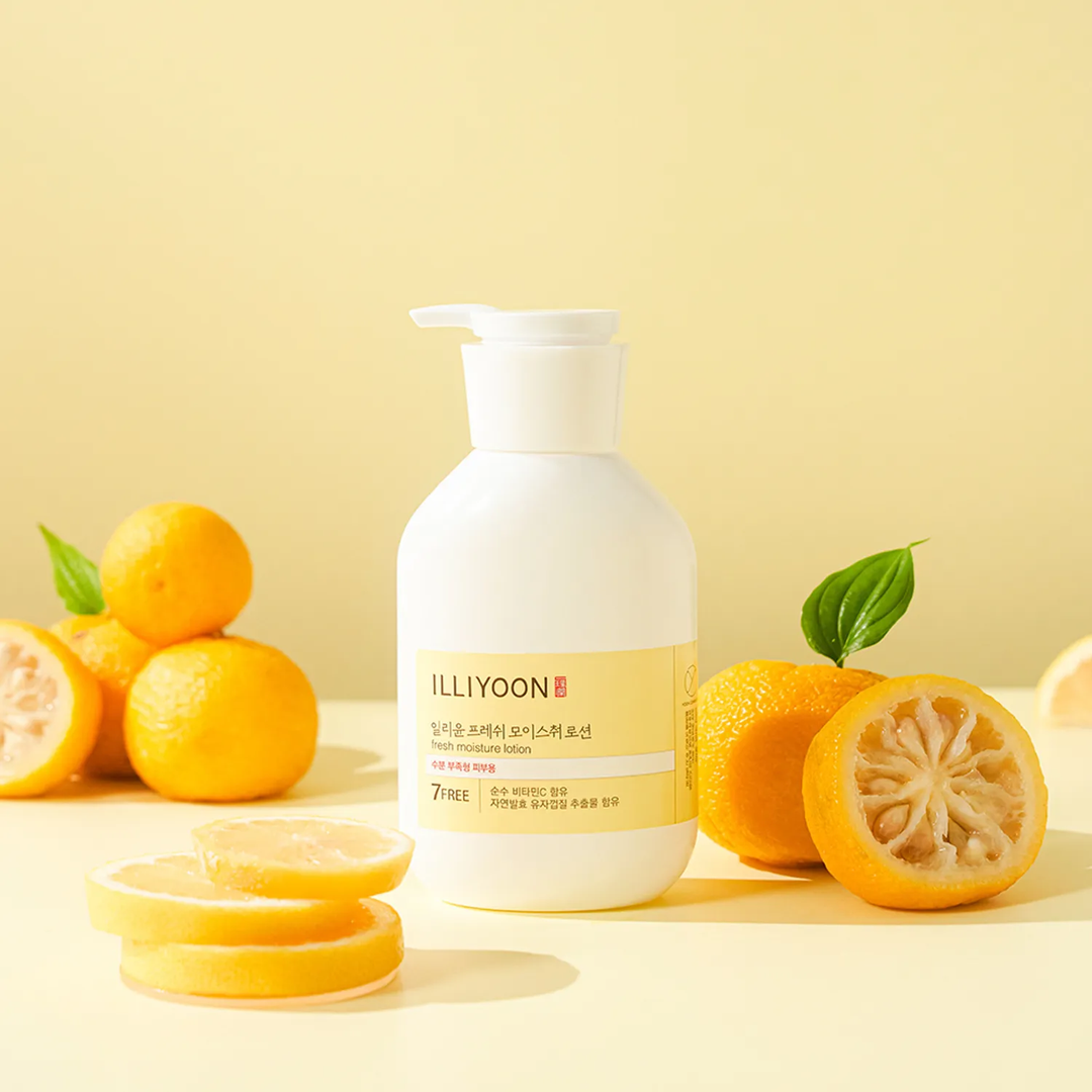 ILLIYOON Fresh Moisture Body Lotion 350ml - bottle with yuzu