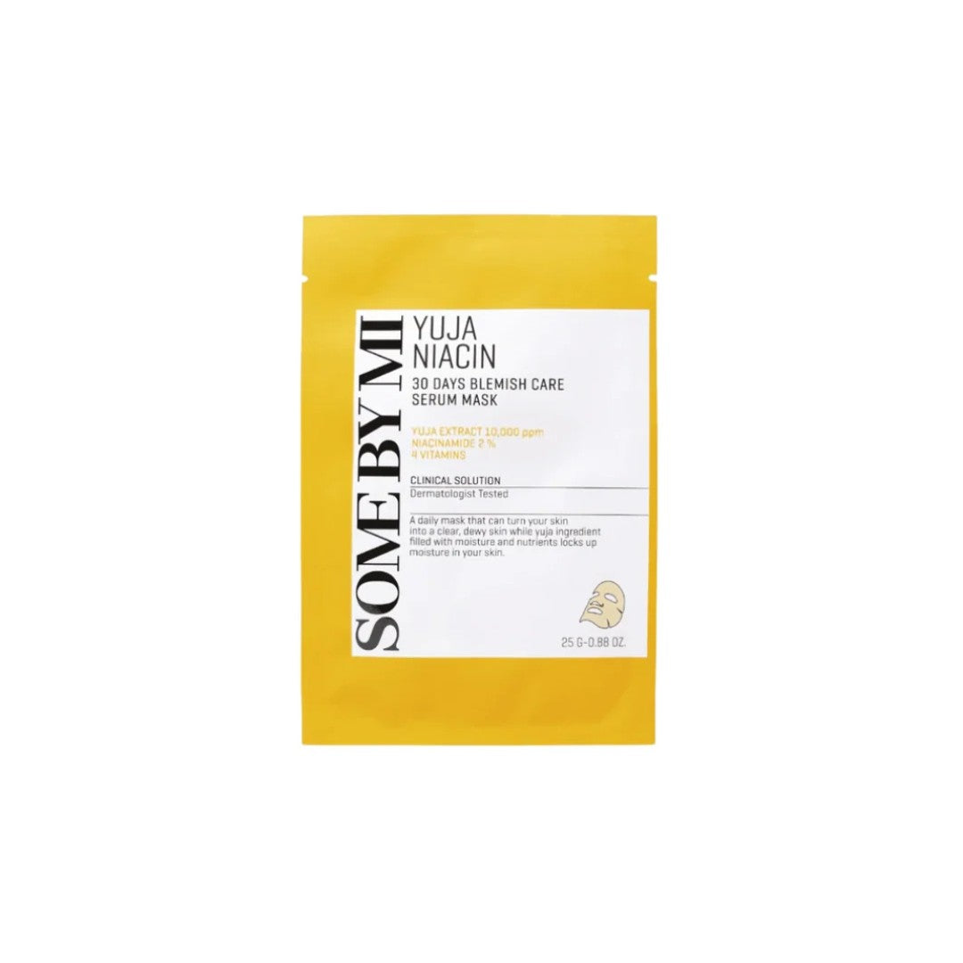 SOME BY MI Yuja Niacin 30 Days Blemish Care Serum Mask