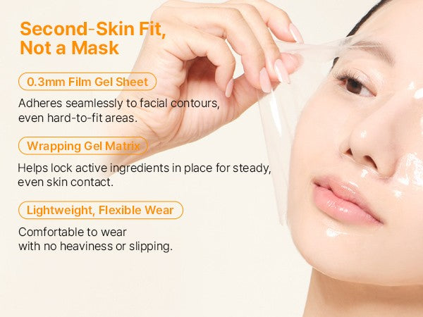 Ariul Expert Niacin Vita 5% Film Gel Mask - second-skin fit