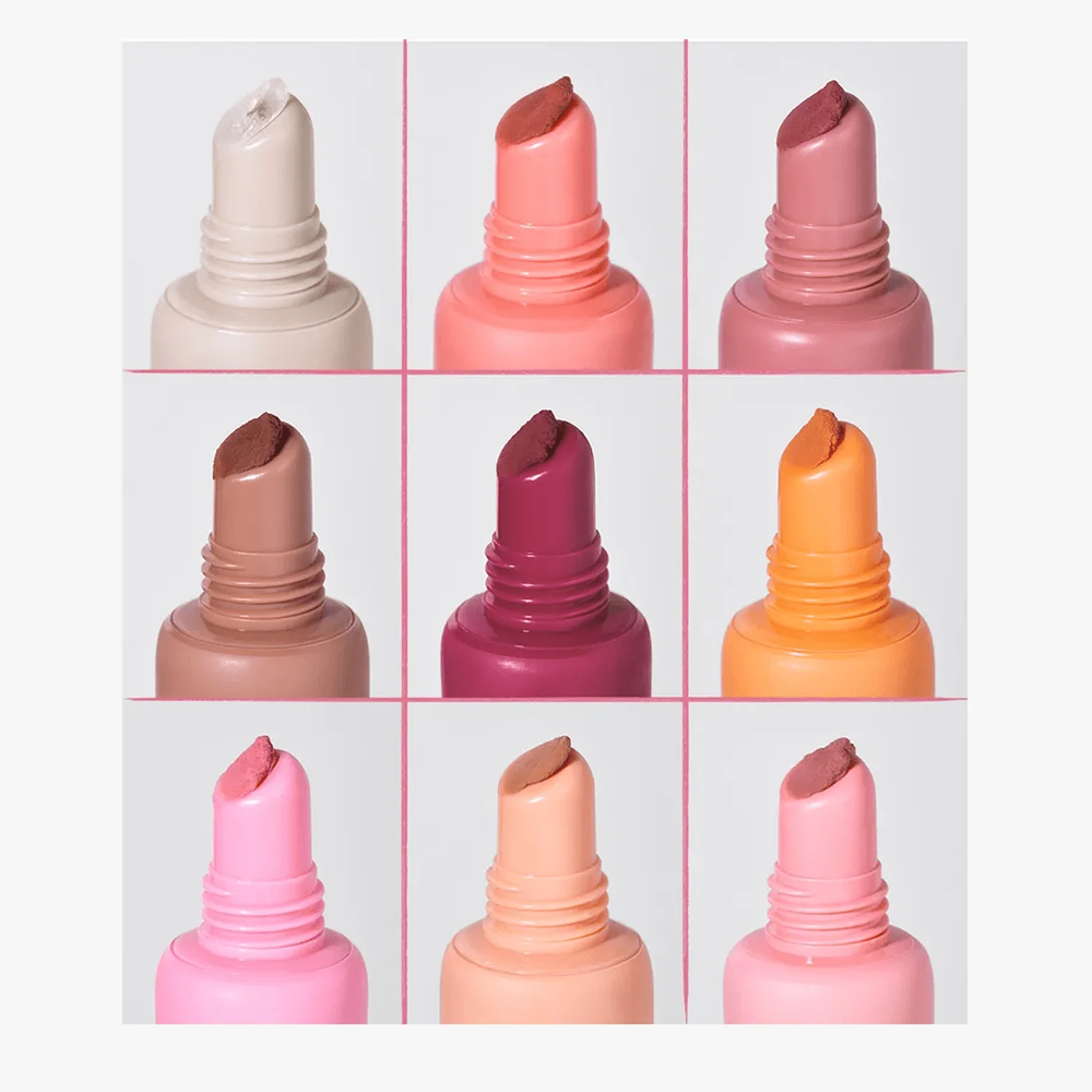 rom&nd Color Lip Matte - applicator close-ups