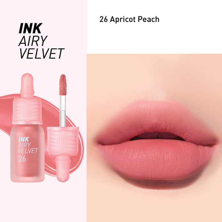 Peripera Ink Airy Velvet Peach Series 026