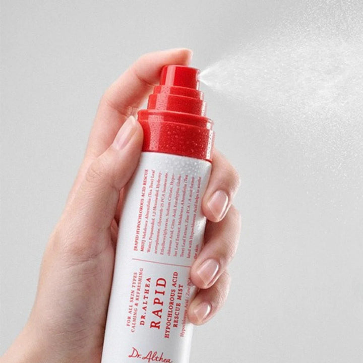 Dr. Althea Rapid Hypochlorous Acid Rescue Mist - ultra-fine mist spray